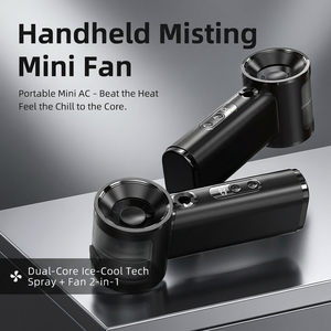 <span class=keywords><strong>Ventilateur</strong></span> brumisateur portatif 2 en 1, humidificateur, mini <span class=keywords><strong>ventilateur</strong></span> haute vitesse, brumisateur à eau, <span class=keywords><strong>ventilateur</strong></span> <span class=keywords><strong>portable</strong></span> - Product Image 1