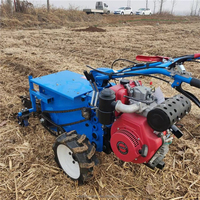 Trancheuse à chaîne manuelle portative pour fossés étroits, drainage des terres agricoles et fossés d'égouttage pour engrais