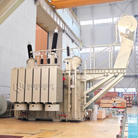 Transformateur de puissance triphasé de qualité supérieure 100 MVA 220 kV 33 kV 11 kV 22 kV 50 Hz 60 Hz pour postes de transformation électriques et réseaux électriques industriels