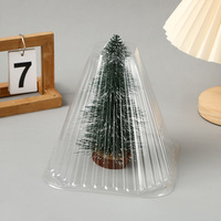 Plateau de pépinière en plastique réutilisable pour serre avec couvercles Cloche de jardin pour la protection contre le gel des escargots Cloche de soins des plantes