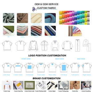 100% Bio Heavy Cotton Herren T-Shirt Hochwertiges nachhaltiges Bio-T-Shirt Anpassbares Blank Design Overs ized Fit - Product Image 6