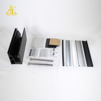 ZHONGLIAN Balustrade en aluminium de haute qualité, Balustrade d'escalier en acrylique, Balustrades, rampes en aluminium, profils de main courante
