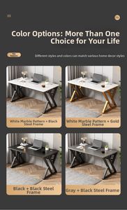 โคมไฟตั้งโต๊ะในบ้านและคอมพิวเตอร์ตั้งโต๊ะแบบเรียบง่ายทันสมัยโต๊ะสำนักงานหรูหราการเรียนรู้ในห้องนอน - Product Image 6