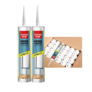 Sanvo nhà máy bán buôn trung tính trong suốt <span class=keywords><strong>Silicone</strong></span> <span class=keywords><strong>Sealant</strong></span> rõ ràng dính không thấm nước <span class=keywords><strong>Sealant</strong></span> thấp mùi chất lỏng xuất hiện - Product Image 1