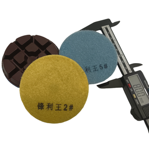 Hybrid-Trockenpolier-Boden polster <span class=keywords><strong>3</strong></span>-Zoll-Metallbondwolle mit Klett verschluss OEM Anpassbare 1-jährige Garantie - Product Image 6