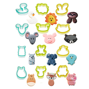 Sweet Sugarbelle Animal Cookie Cutter Moule Outil Pochoir Modèle Ensemble pour Royal Glaçage Biscuit Fondant Pâte Cutter Outil - Product Image 3