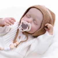 Poupée Bébé Douce en Silicone de 20 Pouces - Jouet en Peluche Réaliste de Style Reborn pour Enfants et Collectionneurs
