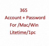 도매 1개 365 Pro Plus 평생 소프트웨어 계정 (MAC용, 비밀번호 포함) 재고 있음