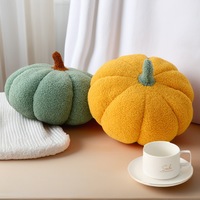 Coussin de canapé en forme de citrouille, style nordique, mignon, décoration de salon, chambre à coucher, baie vitrée, ornement de coussin simple