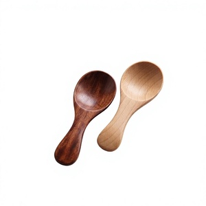Cuchara Clásica de Madera con Mango Largo, Ecológica, con Acabado Espejo, para Granos de Café, Azúcar, Té y Regalos - Product Image 5