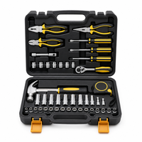 Boîte à outils personnalisée, service ODM OEM, vente directe d'usine, outil de réparation automobile portable en acier au carbone