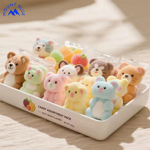 Bonbons Gommeux Multicolores en Forme de Cube, Goût Fruité, Amusants et Sucrés, Sachet de Jouets - Product Image 2