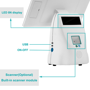 เครื่องพีโอเอสเครื่องลงทะเบียนเงินสดแบบออลอินวันพร้อมเครื่องสแกน - Product Image 4