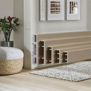 Plinthe murale en aluminium moderne à angle droit, fabrication sur mesure, vente en gros du fabricant - Durable, installation facile, garantie <span class=keywords><strong>5</strong></span> ans - Product Image 6