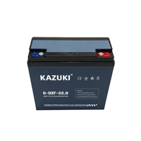 Baterai E-Bike 12V 22.8Ah Deep Cycle AGM Lead Acid, Daya Tahan Lama untuk Skuter Listrik & Golf Cart