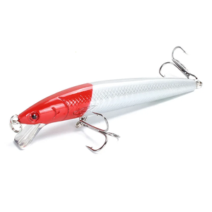 1 pièce 10 cm 9g Jerkbait de plongée profonde, leurre dur artificiel, wobbler, leurre minnow pour la pêche au bar, au brochet et à la carpe, matériel de pêche - Product Image 1