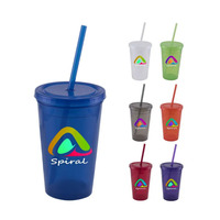 Gobelets réutilisables en plastique rigide, couleur changeante, pour fêtes, noirs, pour eau potable, vente en gros, personnalisables, 24 oz, écologiques, cadeaux promotionnels, en stock