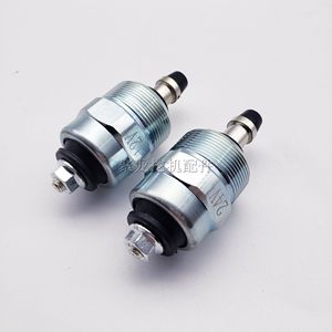 โซลินอยด์วาล์วตัดน้ำมัน Isuzu Cummins 12V 24V สำหรับ Iveco VE ปั๊มดีเซล B3.3 สวิตช์ควบคุมเครื่องยนต์ - Product Image 2