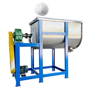 Les mélangeurs à ruban en acier inoxydable sont utilisés pour mélanger le détergent à lessive, la poudre de protéines et l'alimentation animale. - Product Image 1