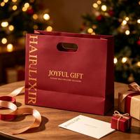 Sacs en papier découpés sur mesure de qualité supérieure avec fond renforcé pour emballage cadeau de boutiques et vente en gros