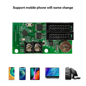 Pantalla LED a Todo Color con Control WiFi Móvil RHX8-Q2C, Uso en Interiores/Exteriores, Alto Brillo 500cd, Video/Texto/Imagen, Contenido Remoto - Product Image 3