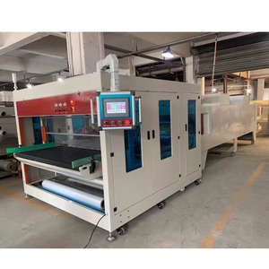TFZ750 PE Film Sealing Cutting Machine Belt Type Sleeve Bottle Mineral Water Beer Carton Box Packaging Machine for Wine Bottles - Product Image 6