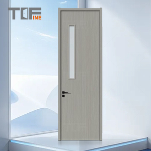 Volet plat intérieur composite de luxe entièrement étanche PVC solide WPC <span class=keywords><strong>peinture</strong></span> PC obturateur caché extérieur porte principale de maison conception de Chine - Product Image 2