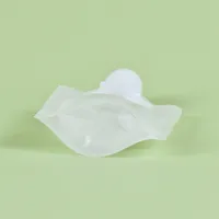 Pochette à bec rabattable rechargeable imprimée sur mesure sac d'emballage cosmétique liquide étanche pour Lotion de voyage crème trousses d'échantillons de toilette