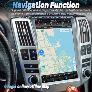 12.1 Inch Android Car Radio GPS Navigation for Lexus RX RX300 RX330 RX350 2005Stereo for Toyota Harrier Multimedia Video <b>Player</b> - Product Image 5