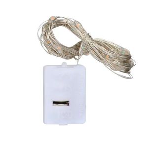 LED Waterproof IP65 Battery Powered Mini <b>Christmas</b> String <b>Lights</b> <b>Twinkling</b> PVC Wire for <b>Christmas</b> Tree Decoration Birthday Gifts - Product Image 4