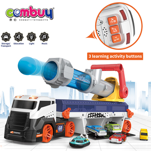 Camión de Transporte de Dinosaurios con Curvas de Escape, <span class=keywords><strong>Pista</strong></span> de Carreras de Juguetes - Product Image 3
