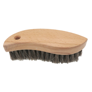 Cepillo multiusos de 150 mm con mango de madera y cerdas mixtas de crin de caballo para <span class=keywords><strong>limpieza</strong></span> de detalles en interiores de coches y cuero de ante. - Product Image 6