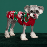 Pull d'hiver chaud de Noël en gros pour chiens