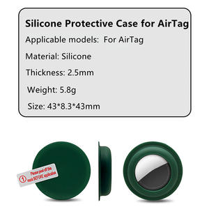 Funda Protectora de Silicona Suave y Adhesiva para AirTags, Localizador GPS, con Pegamento Reutilizable - Product Image 2