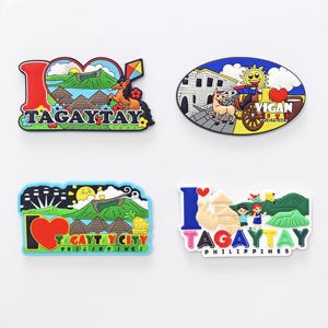 Aimant de réfrigérateur souvenirs 2D/3D imprimé en PVC à prix raisonnable du fabricant, avec votre logo - Product Image 2