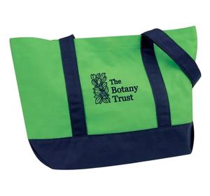 Высококачественные рекламные промо-сумки-тоут среднего размера с логотипом на заказ — многоразовые хлопковые холщовые сумки для покупок с застежкой-кнопкой - Product Image 5