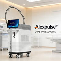 Machine laser Alexandrite Nd Yag à double longueur d'onde 1064 et 755 Winkonlaser