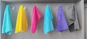 वार्प बुनाई माइक्रोफाइबर सफाई कपड़े 300gs कार रसोई कई रंगों को पॉलिश करता है - Product Image 4