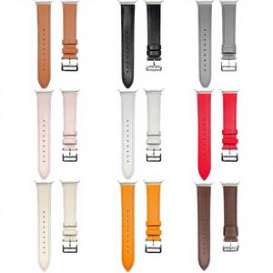 Correa de Cuero de Lujo para Reloj Inteligente, para Relojes de 38-49 mm, Transpirable, con Hebilla de Pin - Product Image 4