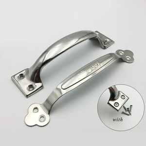 Poignées et boutons de porte modernes en acier inoxydable pour chambre à coucher, cuisine, armoire, tiroirs, avec vis - Product Image 2