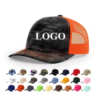 Gorra Trucker de Malla Transpirable e Impermeable Personalizada, Gorras de Béisbol Promocionales con Logotipo, Ajustables, Unisex