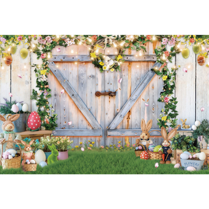 Sfondo Fotografico 'Lui è Risorto' con Croce, Sfondo per Pasqua, Resurrezione di Gesù, Striscione per Festa di Pasqua Personalizzabile - Product Image 3