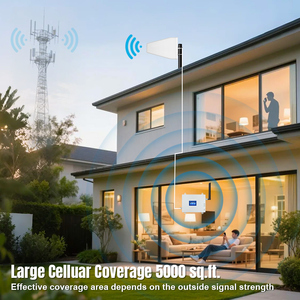<span class=keywords><strong>Repeater</strong></span> tín hiệu Booster 4G 5G 3G lên đến 5000 SQ ft điện thoại di động tín hiệu Booster cho điện thoại di động tăng cao nhà văn phòng tầng hầm - Product Image 2