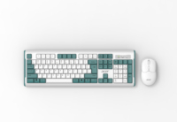 Keyboard & Mouse Nirkabel Acer OKB0A0 2.4GHz Combo LED Backlit Mini Gaming untuk Bekerja