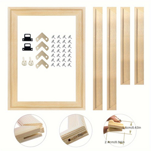 Bastidores de Madera de Pino Maciza <span class=keywords><strong>para</strong></span> Pintar por Números, Marcos <span class=keywords><strong>para</strong></span> Lienzos, Precio de Fábrica - Product Image 1
