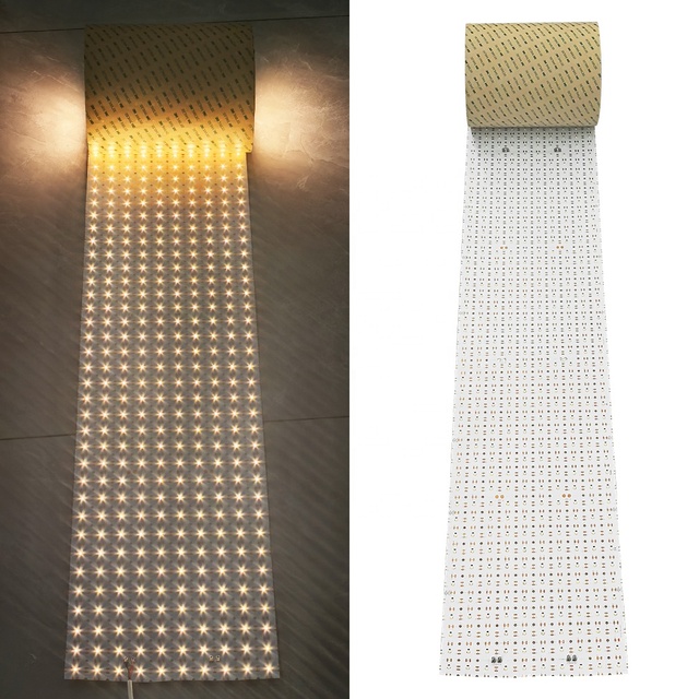 Ultra Long Flexible Landscape LED Backlight Sheet Smart Strip Lights LED Marble Backlight Diffuser for Outdoor Indoor Lighting