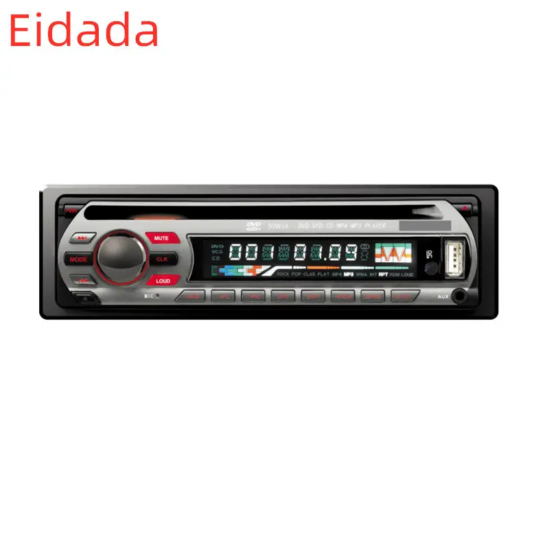 1 lecteur DVD de voiture à panneau détachable One Din stéréo Radio vidéo Audio lecteur MP5 avec Blue-t -- ooh USB FM