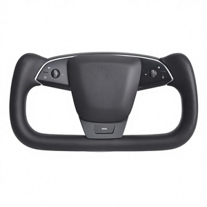 พวงมาลัยรุ่นใหม่ Yoke 3 OLIVER สำหรับ Tesla Model 3/YL ชุดแต่งพวงมาลัยพร้อมระบบทำความร้อน ปรับเปลี่ยนจากรุ่น<span class=keywords><strong>เก่า</strong></span>เป็นรุ่นใหม่ - Product Image 1