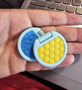 Lo lắng cứu trợ vô hạn lật <span class=keywords><strong>Fidget</strong></span> Spinner AHDH cảm giác đồ chơi đá - Product Image 4