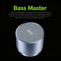 Nuevo Altavoz Portátil Inalámbrico Lixun A3 V5.0, Potente Bajo Profundo de 8W, Mini Altavoz Metálico para Viajes al Aire Libre